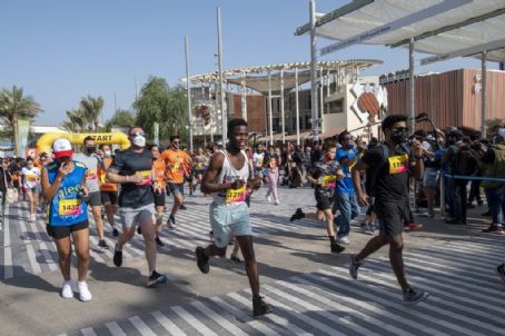 Gatorade® Ambassador Usain Bolt Spends The Day At Expo 2020 Dubai