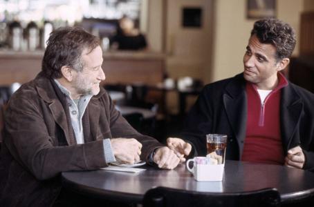 (L-R) Robin Williams as GABRIEL NOONE and Bobby Cannavale as JESS in THE NIGHT LISTENER. Photo credit: Anne Joyce/Courtesy of Miramax Films