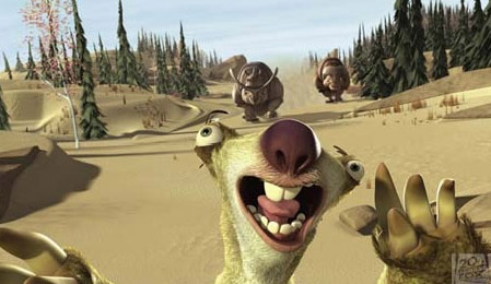 Worldly.  Witty.  Smooth.  Debonair. Sid's in Ice Age 2 (2006.)