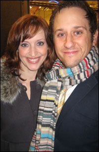 Christopher Fitzgerald and Jessica Stone