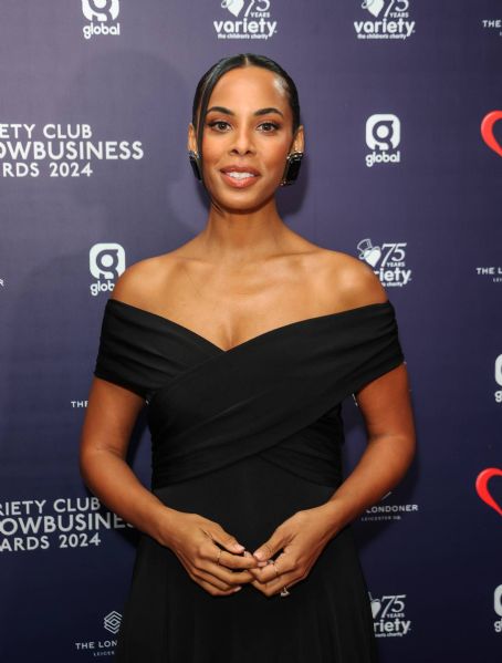 Rochelle Humes – Posing At The Variety Club Showbusiness Awards 2024 In ...