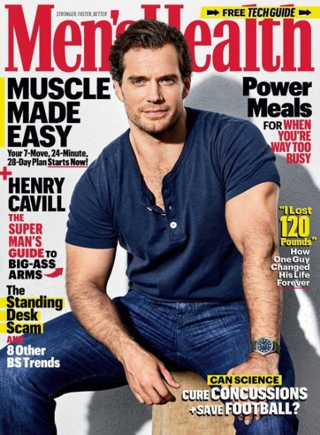 Henry Cavill - Men's Health Magazine Cover [United States] (December 2019)