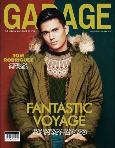 Tom Rodriguez - Garage Magazine Cover [Philippines] (1 January 2014)