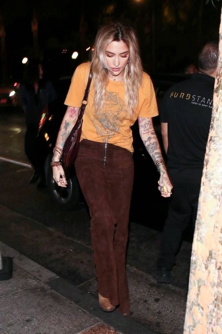 Paris Jackson – Seen before her performance at the Troubadour in West Hollywood