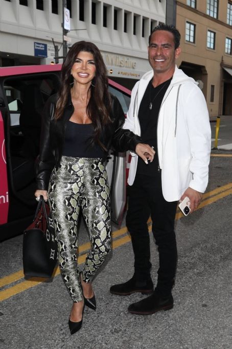 Teresa Giudice – With Louie Ruelas seen during a night out at Nusr-Et ...