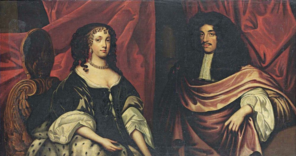 Charles II of England and Catherine of Braganza - FamousFix