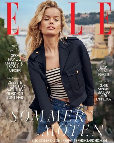 Frida Aasen Elle Magazine June 2023 Cover Photo Norway 