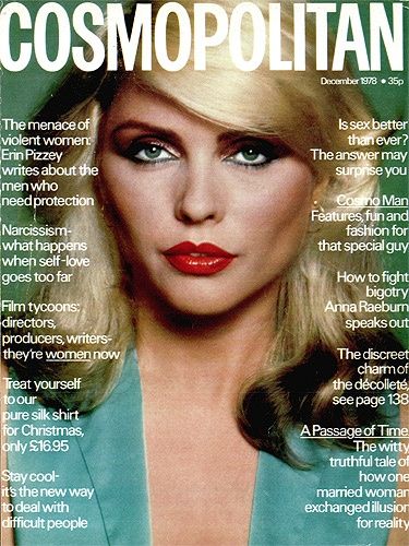 Debbie Harry, Cosmopolitan Magazine December 1978 Cover Photo - United ...