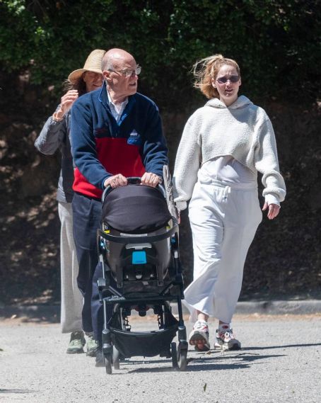 Jennifer Lawrence – With Cooke Maroney take their newborn for a hike in L..A