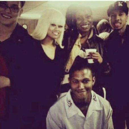 Blac Chyna and Tyga Attend Her Grandmother's Funeral in DC - April 2, 2013