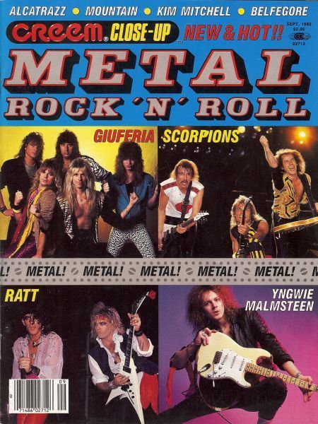 Gregg Giuffria, Klaus Meine, Rudolf Schenker, Robbin Crosby, Yngwie ...