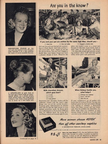 Lana Turner - Movie Life Magazine Pictorial [United States] (July 1951)