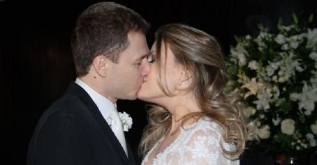 Tiago Leifert and Daiana Garbin