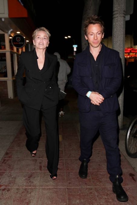 Sharon Stone – Is seen leaving the Licorice Pizza after-party with a ...