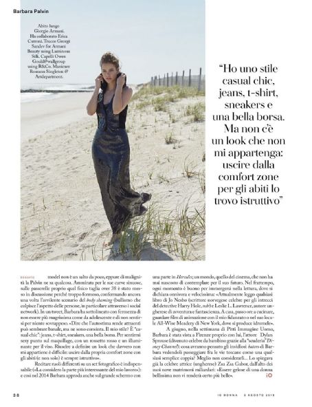 Barbara Palvin - Io Donna Magazine Pictorial [Italy] (August 2019)