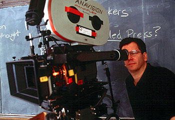 Writer/director Craig Bolotin on the set of Light It Up - 11/99