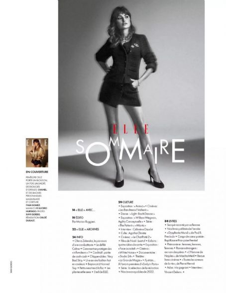 Penélope Cruz - Elle Magazine Pictorial [France] (22 December 2022)