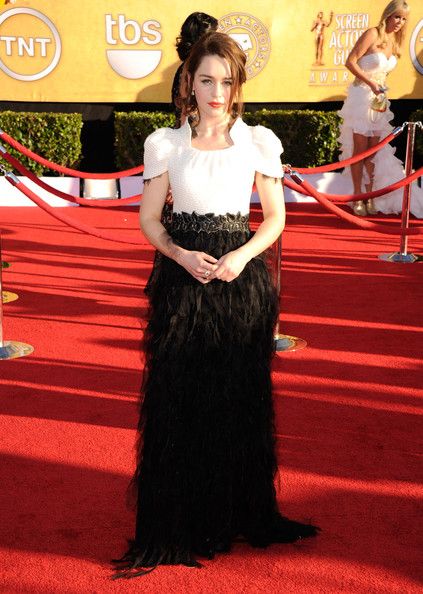 Emília Clarke At The 18th Annual Screen Actors Guild Awards (2012)