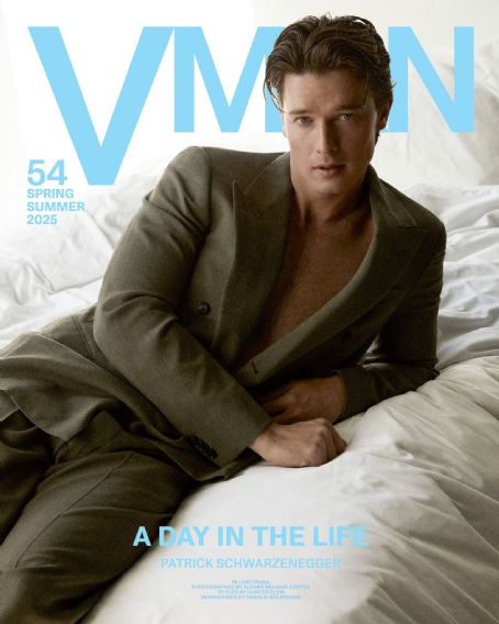 Patrick Schwarzenegger - VMan Magazine Cover [United States] (March 2025)