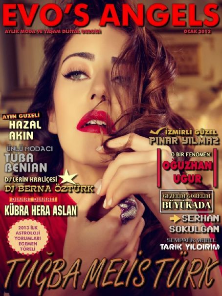 Tuba Melis Türk - Evo's Angels Magazine Cover [Turkey] (January 2013)