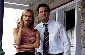 Rosanna Arquette and Matthew Perry