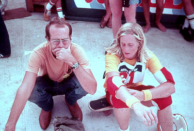 Craig Stecyk and Stacy Peralta in Dogtown and Z-Boys - 2001