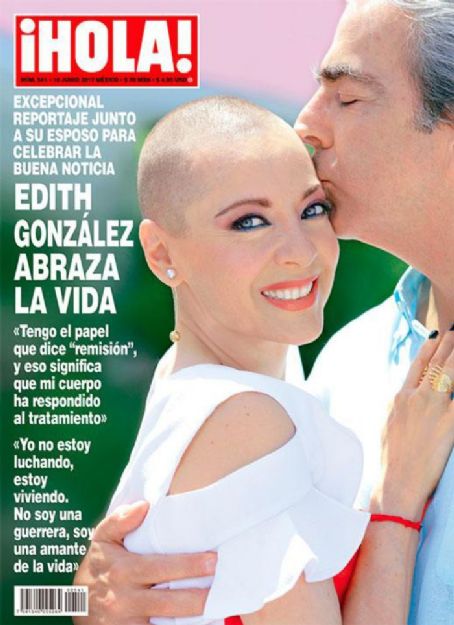 Edith González Lorenzo Lazo Edith González And Lorenzo Lazo Hola Magazine 10 June 2017 Cover 