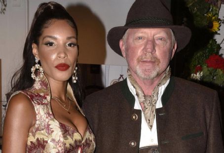 Boris Becker and Lilian de Carvalho Monteiro