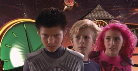 (Left to right) Taylor Lautner, Cayden Boyd, and Taylor Dooley. ©2005 The Adventures of Shark Boy & Lava Girl in 3-D/Dimension Films.