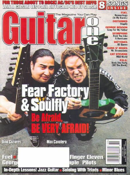 Guitar One Magazine Cover [United States] (November 2000)