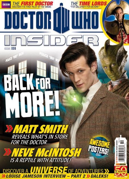 Doctor Who - Doctor Who Insider Magazine Cover [United States] (1 September 2011)