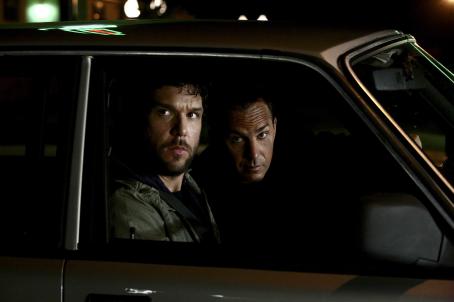 Dane Cook as Mr. Smith and Kevin Costner as Mr. Brooks in Mr. Brooks. Photo by Ben Glass © 2007 Element Funding, LLC. All Rights Reserved.