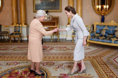 Angelina Jolie made an honorary dame by the Queen