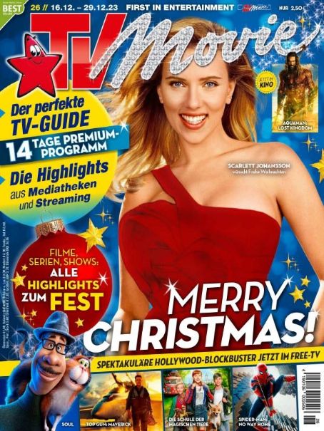Scarlett Johansson - TV Movie Magazine Cover [Germany] (16 December 2023)
