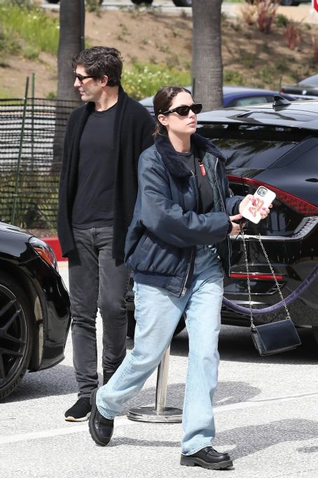 Ashley Benson – Seen with husband Brandon Davis