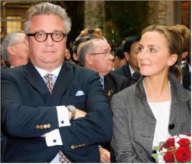 Prince Laurent Of Belgium and Claire Coombs