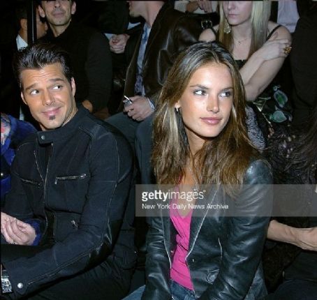 Alessandra Ambrosio and Ricky Martin