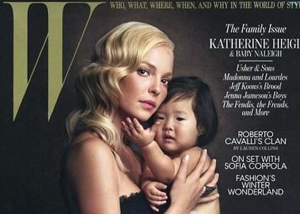 Katherine Heigl And Naleigh: W Cover Girls