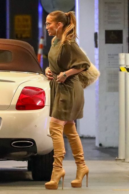 Jennifer Lopez – With Ben Affleck seen at Soho House in West Hollywood