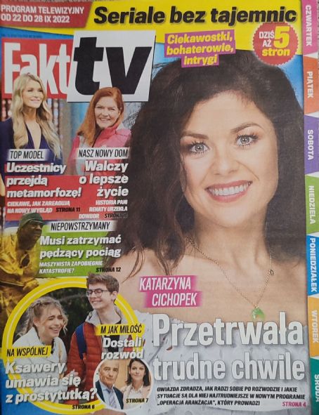 Katarzyna Cichopek - Fakt Tv Magazine Cover [Poland] (22 September 2022)