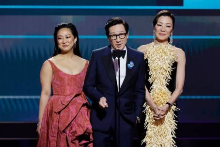 Stephanie Tsu, Ke Huy Quan and Michelle Yeoh - The 29th Annual Screen ...