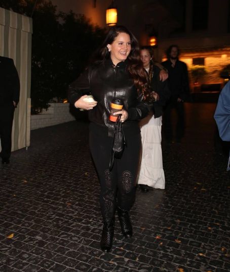 Lana Del Rey – Departing the Chateau Marmont Grammy after-party in Hollywood