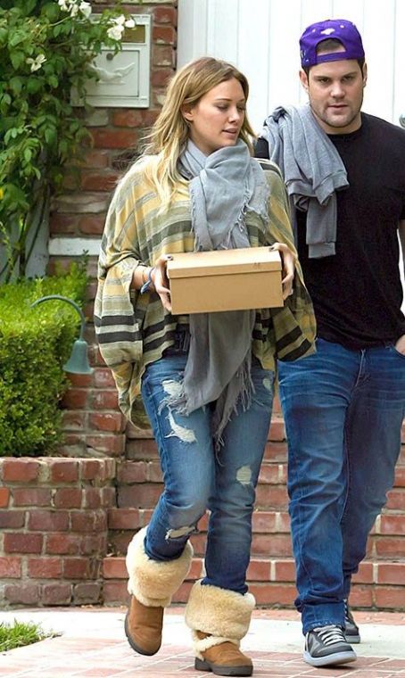 Hilary Duff And Mike Comrie Out And About In Toluca Lake Famousfix