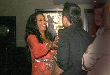 Mel B and Peter Andre