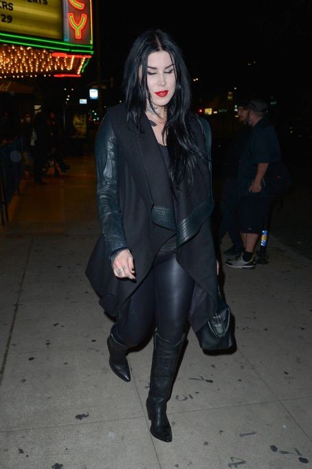 Kat Von D – Arrives for the ‘Goldenvoice Presents Prayers’ in Los Angeles