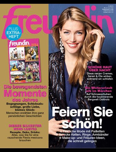 Olivia Garson Freundin Magazine Magazine February 15 Cover Photo Germany