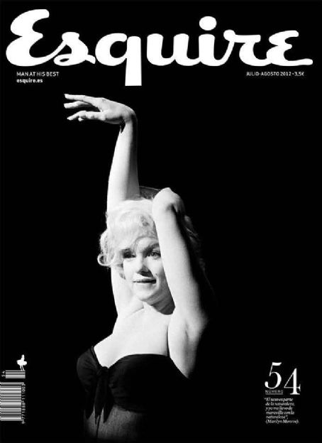 Marilyn Monroe - Esquire Magazine Cover [Spain] (July 2012)