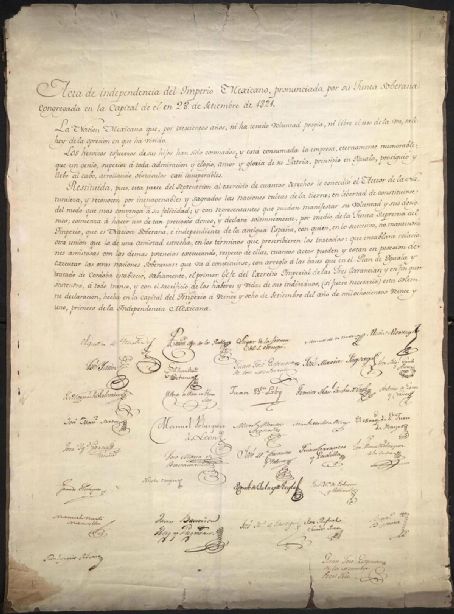 Declaration of Independence of the Mexican Empire