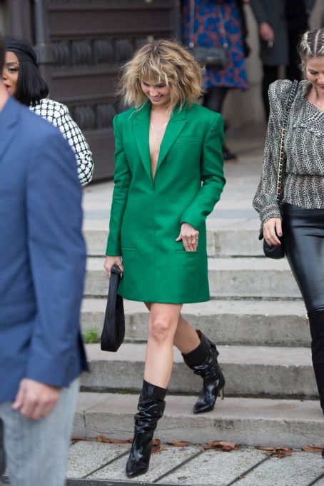 Debby Ryan – Pictured leaving L’Oreal Paris 2021 Show during Paris Fashion Week