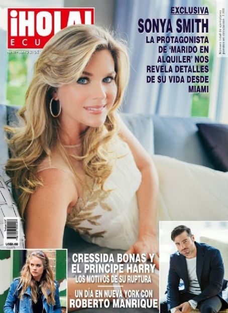 Sonya Smith - Hola! Magazine Cover [Ecuador] (21 May 2014)